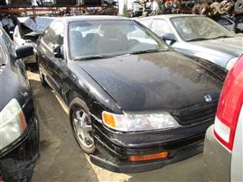 1995 HONDA ACCORD EX, 2.2L AUTO, COLOR BLACK, STK A15225